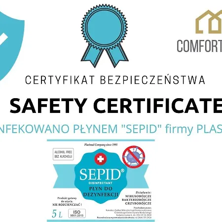 Apartman Comfort Zone Ostróda 1 Grabinek